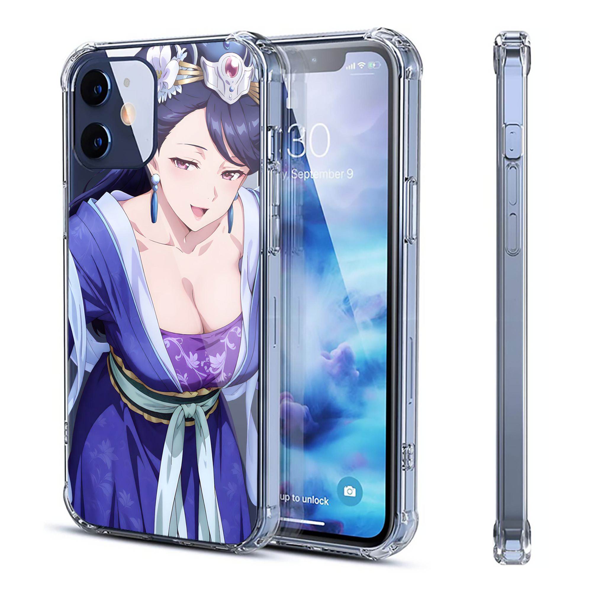 （画像用） 薬屋のひとりごと The Apothecary Diaries 【iPhone 12シリーズ対応】透明スマホケース（クリアソフトケース）